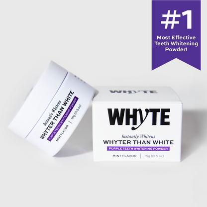 Whyte Teeth Whitening Powder.